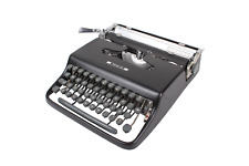 Olivetti Pluma 22 Black Vintage, Manual Typewriter, Serviced picture