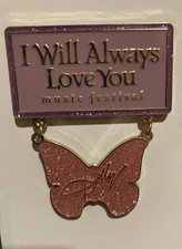 Dolly Parton I Will Always Love You Pink Butterfly Magnet picture
