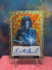 2024 Leaf Metal Kate Beckinsale Candy Corn Gold Auto 1/1 Underworld HA-KB1 picture