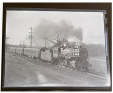 4/4/48 Pennsylvania Railroad No. 553 H-9 Reading Philly Local Photo negative picture