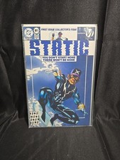Static Milestone #1 newsstand 6.0 (1993) DC Comics picture