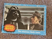 1977 Topps Star Wars Darth Vader Rookie Card #7 picture