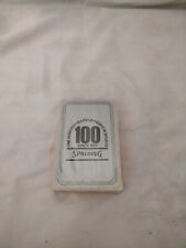 Vintage Spalding Playing Cards One Hundred Years Of First In Sports 1976 New... picture
