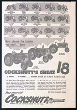 1952 Canada Canadian Cockshutt ad 3 Series  18 Models Tractors picture
