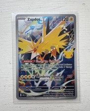 Zapdos 133/128 30th Celebrations Ultra Rare Full Art Holo Pokémon TCG 2026 picture