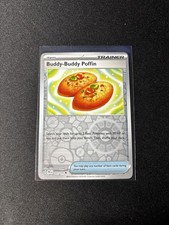 Buddy-Buddy Poffin 101/131 Uncommon Prismatic Evolutions Pokemon Reverse Holo NM picture