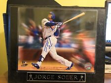 JORGE SOLER AUTOGRAPH AUTHENTICATED BY CHICAGO CUBS picture