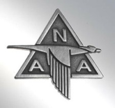 North American Aviation Lapel Pin, NAA, Vintage WWII Aviation, New BOE-0107 picture