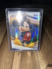 Mickey Mouse 2025 Topps Chrome Disney #1 Prism Refractor picture