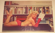 Vintage 1960s Virginia Bell Pinup Photo Jack Cole Art Caper Magazine Layout Set picture