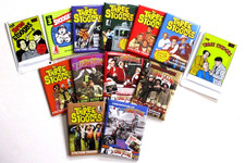 THREE STOOGES TRADING CARDS LOT 13 SEALED PACKS-59 RE-ISSUE-FTCC 1&2-MOVIES+ picture