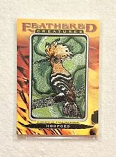 2021 Goodwin Champions Feathered Creatures Patch Tier 4 SSP FC-80 Hoopoes b picture