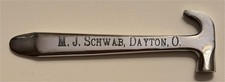 1910s M. J. S. 5c Cigar M. J. Schwab Dayton Ohio Cigar Box Opener SHM-03 picture