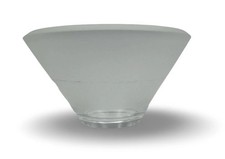 Vera Wang Wedgwood Crystal Bowl Frosted Glass Illusion 5” Centerpiece Countertop picture