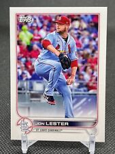 2022 Topps Mini Jon Lester Baseball Card. Online Exclusive picture
