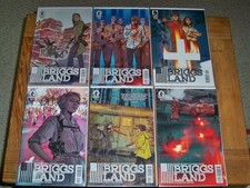 BRIGGS LAND -- 1-6 DARK HORSE Mature Drama -- 1 2 3 4 5 6 Complete picture