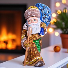 Wooden Santa Christmas Decor 8