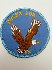 Vintage Bronx Zoo Eagle Embroidered Patch picture