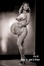 1950s Pin Up - Tempest Storm π΄ 4x6 - Burlesque Dancer - Photo picture