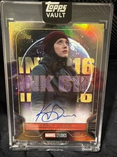 Darcy Lewis Kat Dennings 2026 Topps Vault Marvel Studios AUTO /1 SSP Thor 1/1 picture