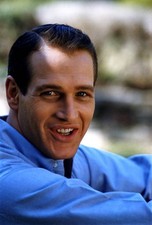 Portrait of American film actor Paul Newman set of film Terrace Lo- Old Photo 1 picture