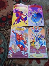 Lot of 4 Paradise Press X-Men Spider-Man Board Book 2002 Storm Mutant Race picture