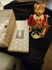 Silvestri Larkspur Lane LCM Christmas Figurine Bear picture