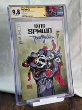 King Spawn #3 CGC SS 9.8 Signed Todd McFarlane Cover B Image 2021 picture
