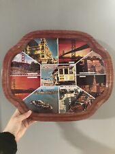 Vintage San Francisco California Metal Tray picture