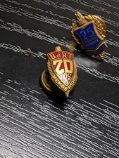VINTAGE BROTHERHOOD OF RAILROAD TRAINMEN AWARD PINS 20 YEAR, 25 YEAR Lot picture
