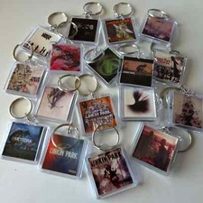 Linkin Park Album Artwork Music Art Keychain | Chain |  Pendent (Front & Back) picture