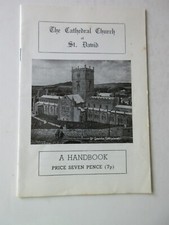 The Cathedral Church of St. David handbook / guide picture