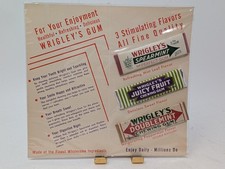 1930s Wrigleys Gum Advertising Promo Display Spearmint Juicy Fruit Doublemint picture