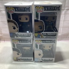Funko Pop The A-Team Set With Protectors picture