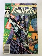 PUNISHER #1 -1987 NM- 1st Ongoing Solo Series Marvel Comics NEWSSTAND Edition picture