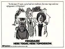 1981 Frigidaire: Ten Mailmen, Five New Rugs, One Refri Vintage Print Ad picture