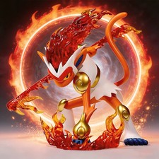 Pokemon Infernape 13cm PVC Action Figure Collectible Model Toy Gift picture