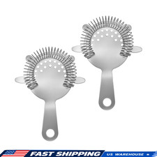 2PCS Stainless Steel Cocktail Strainer for Bar Drinks picture