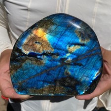 3.6lb Natural Gorgeous Labradorite Quartz Crystal Stone Specimen Healing picture