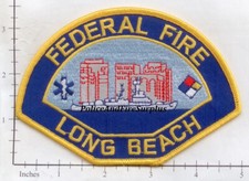 California - Long Beach Federal Fire CA Fire Dept Patch picture
