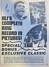 1974 Boxer Muhammad Ali illustrated picture
