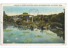 San Antonio Texas TX Postcard Brackenridge Park Tea Garden c1920s picture