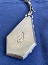 Antique 1920s Art Deco James E Blake Sterling Silver Compact Dance Purse 87 picture