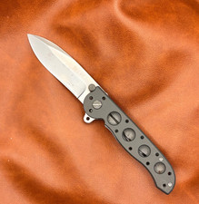 RARE CRKT M21-02 Carson Design Folding Knife  - Aluminum Tactical Pocket Knife picture