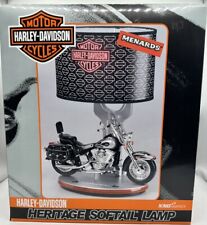 2004 Harley-Davidson Heritage Softail Table Lamp With Sound NEW IN BOX picture