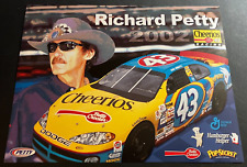 2002 Richard Petty & John Andretti #43 Cheerios Dodge - NASCAR Hero Card Handout picture