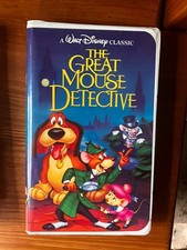 walt disney classics collection, The Great Mouse Detactive (vhs) cassette picture