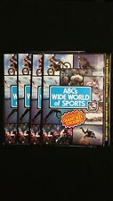 1975 Topps ABC Wide World Of Sports Wax Pack 4 Pack Lot picture