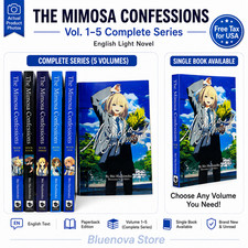 The Mimosa Confessions Vol 1-5 English Book Light Novel Paperback Cover 2026 Set picture