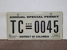 2013 Washington D.C. License Plate Tag original. picture